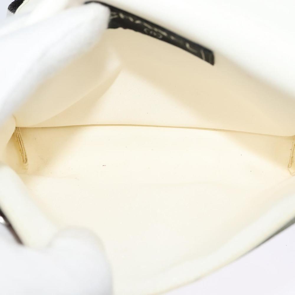 CHANEL Waist Bag Nylon White CC Auth bs25229 - Picture 10 of 16